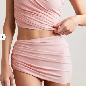 NORMA KAMALI DIANA BOTTOM IN BLUSH, NWT